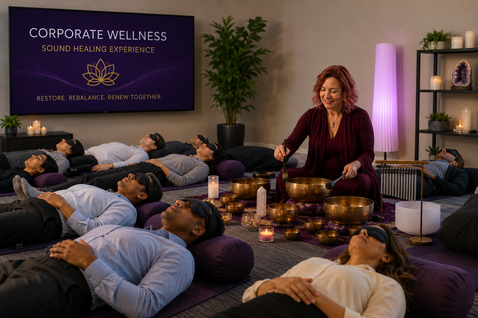 🎶 Private  Group Harmonic Sound Healing Experiences - Basic Package