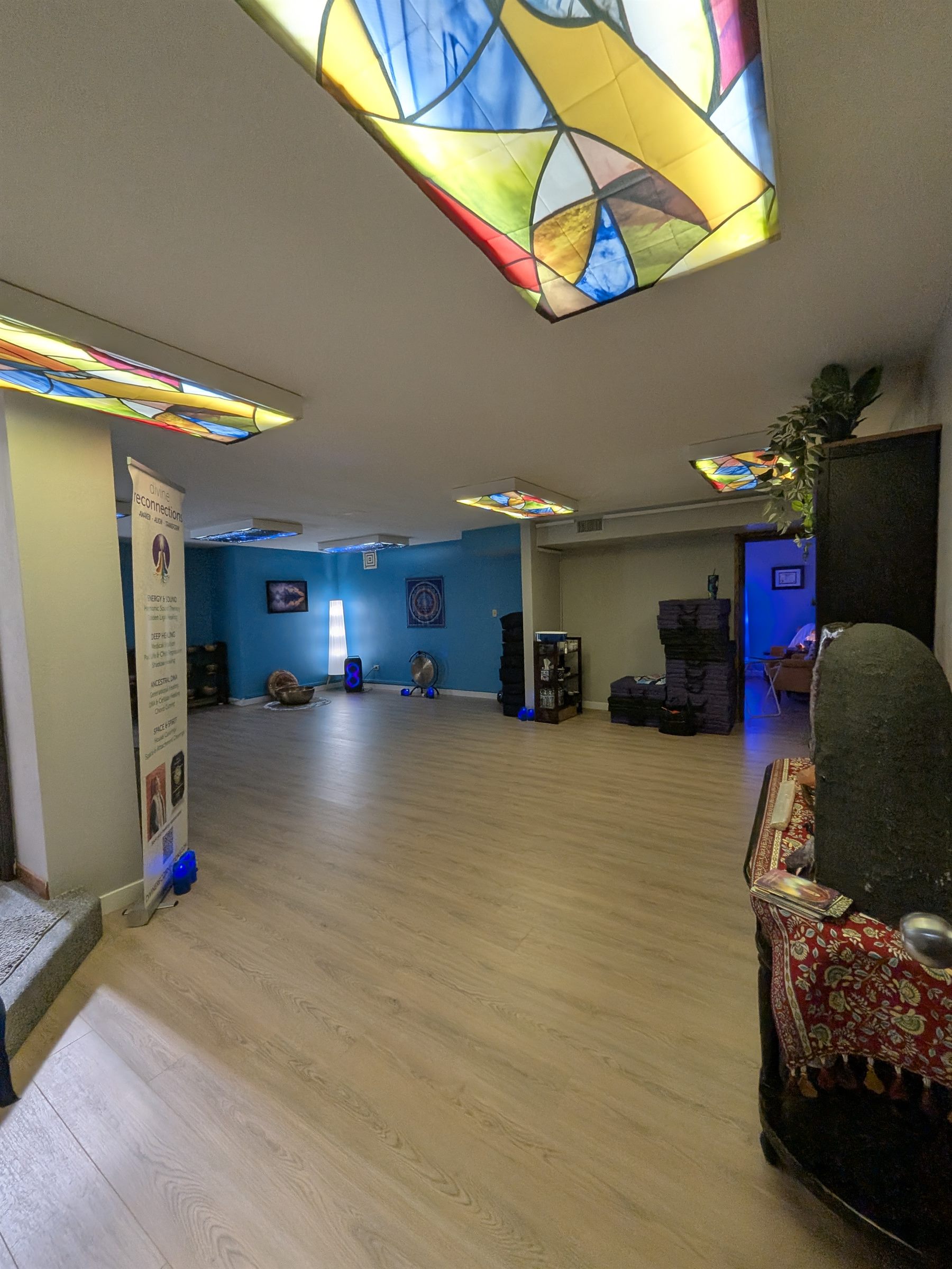 Open floor space at The Embody Wellness Studio